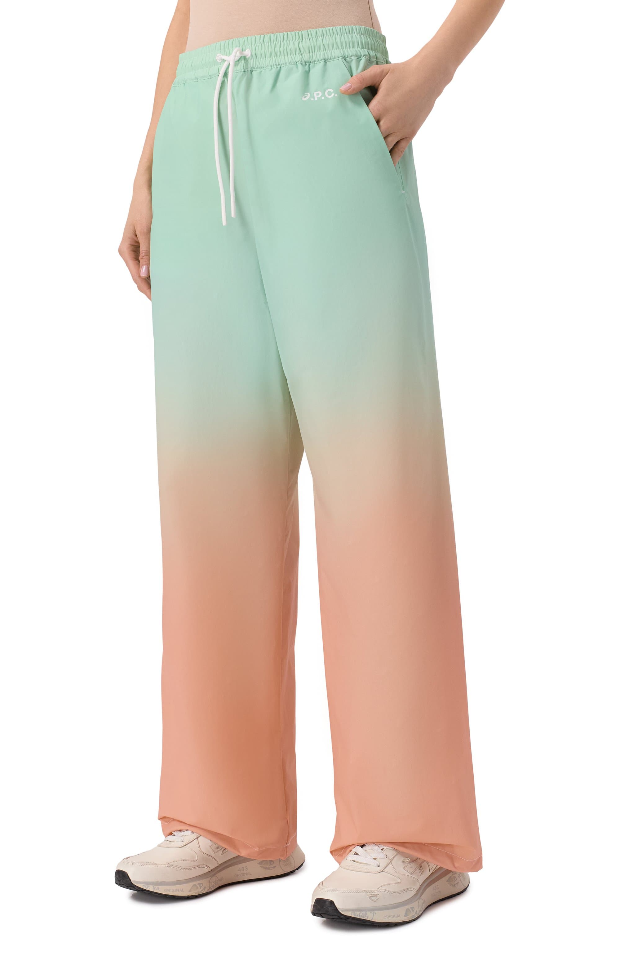 Брюки A.P.C. x ASICS