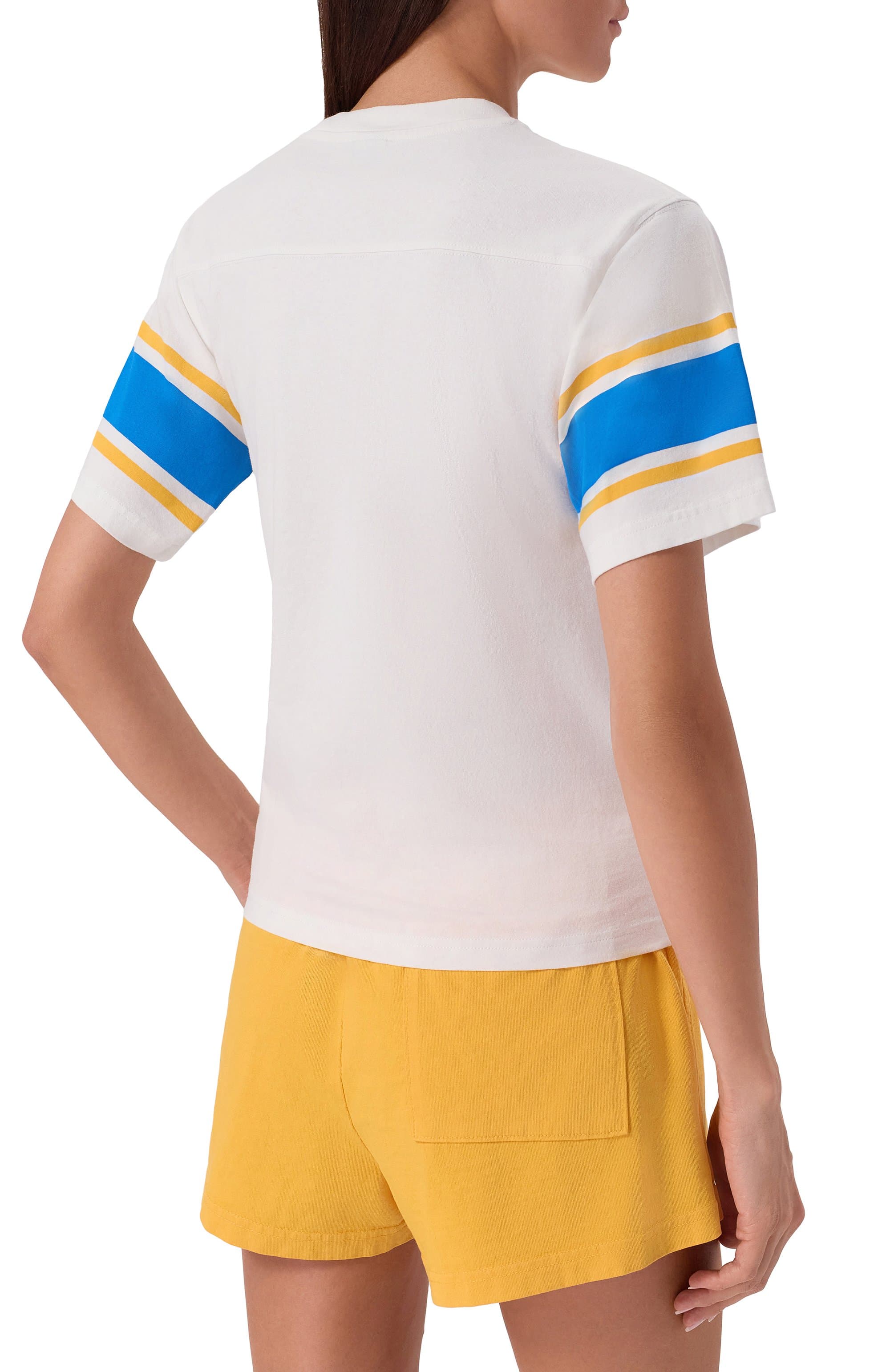 Хлопковая футболка Sporty & Rich x UCLA