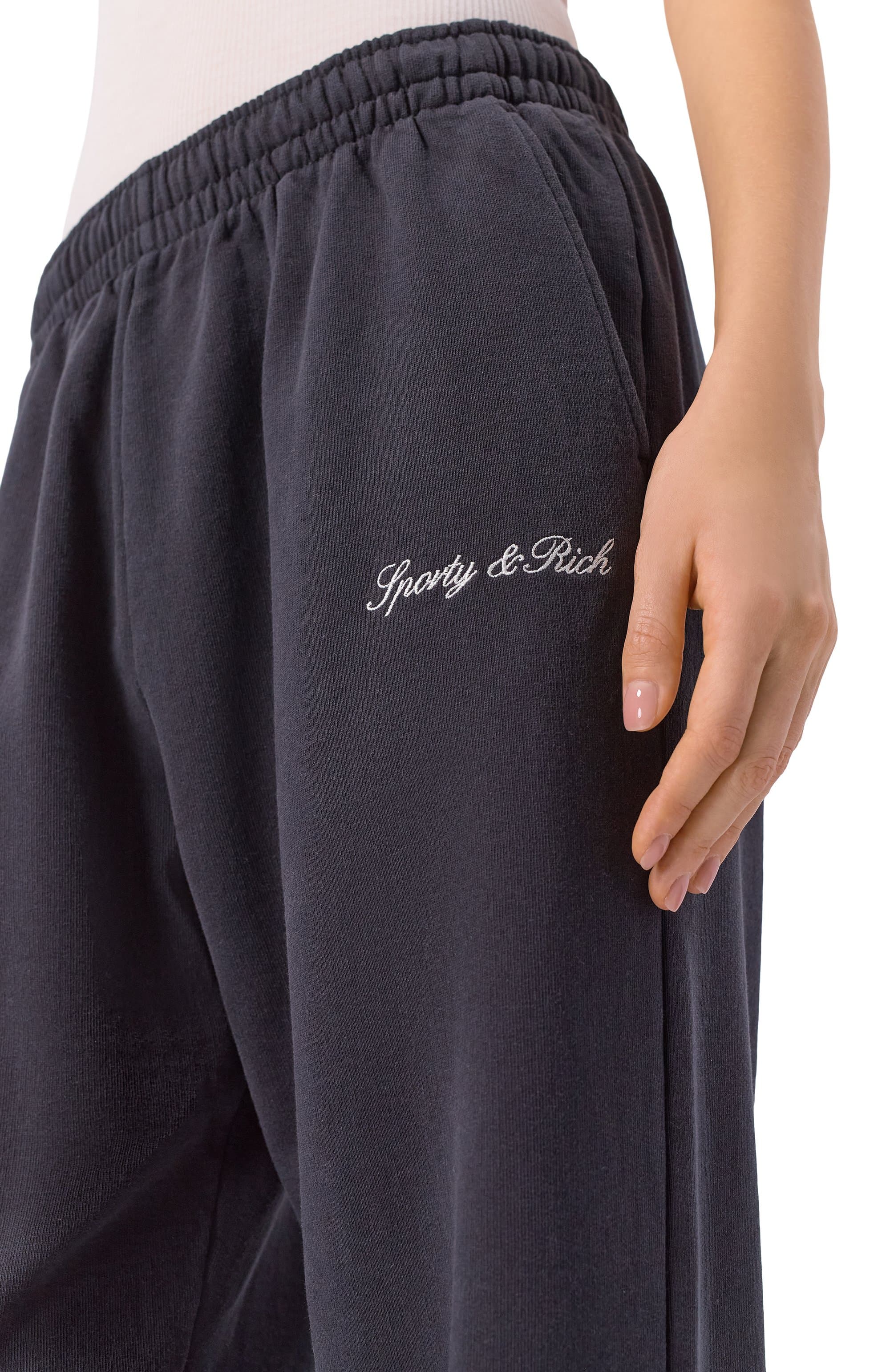 Sporty&Rich Хлопковые брюки