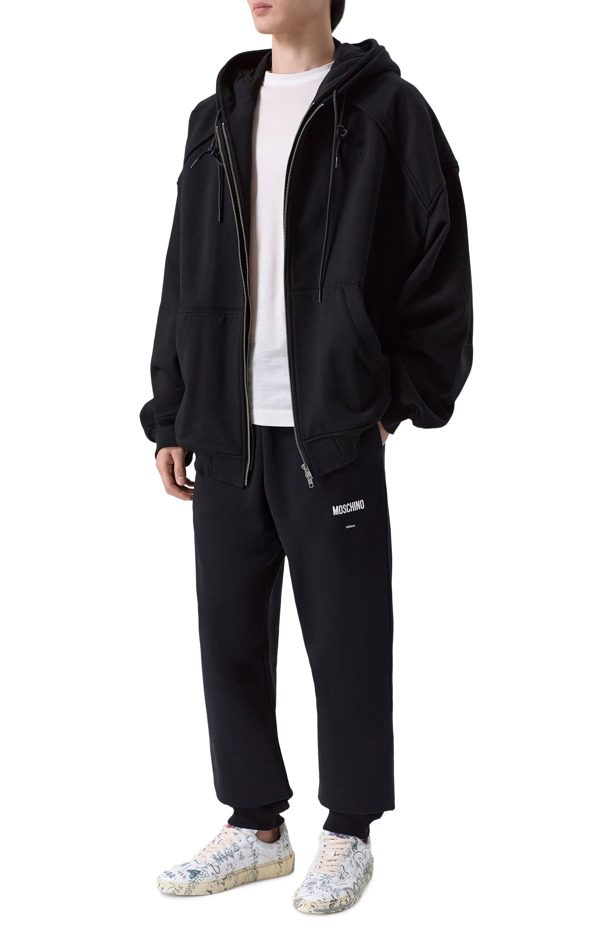 Moschino Хлопковые джоггеры