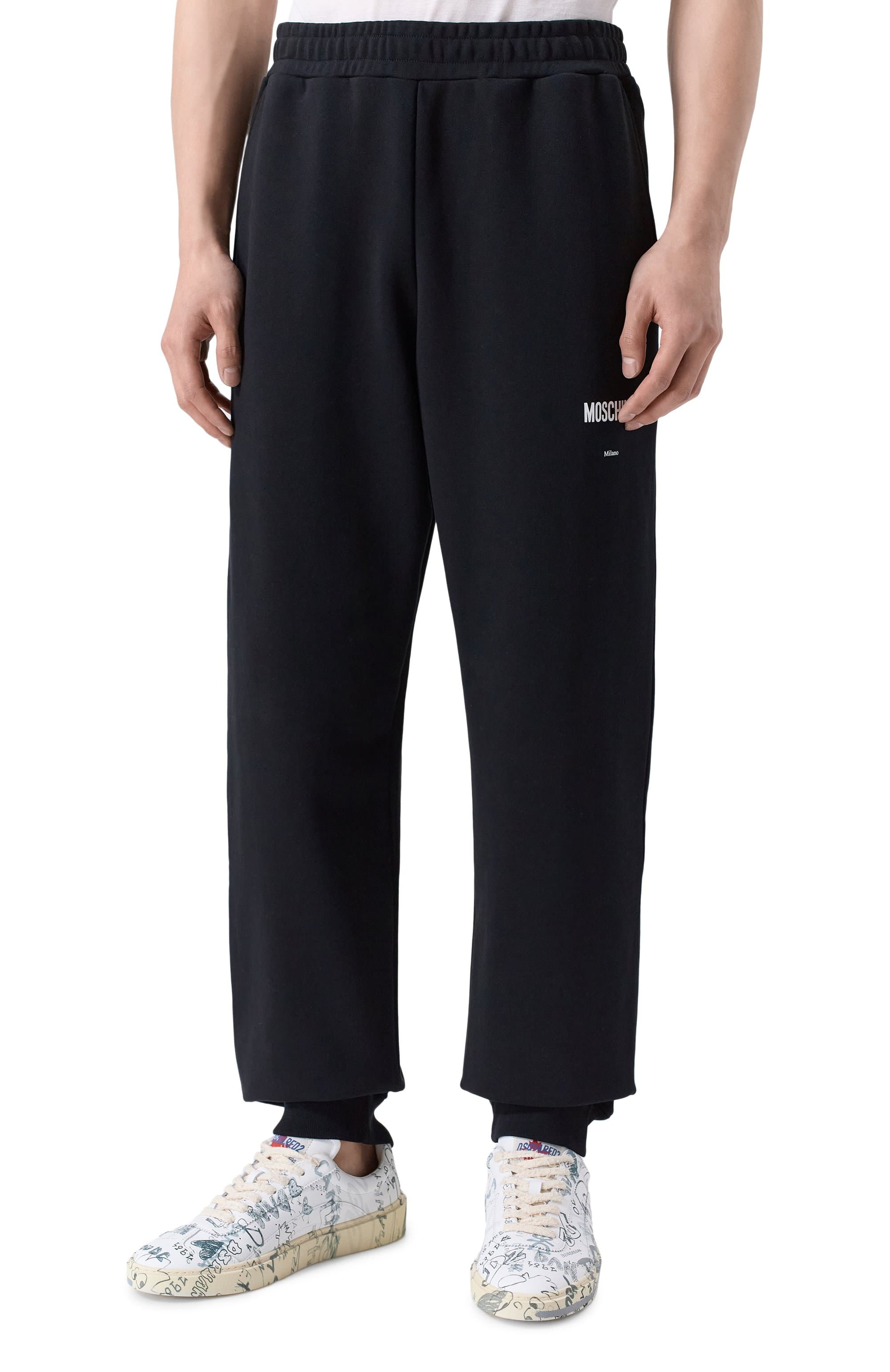 Moschino Хлопковые джоггеры