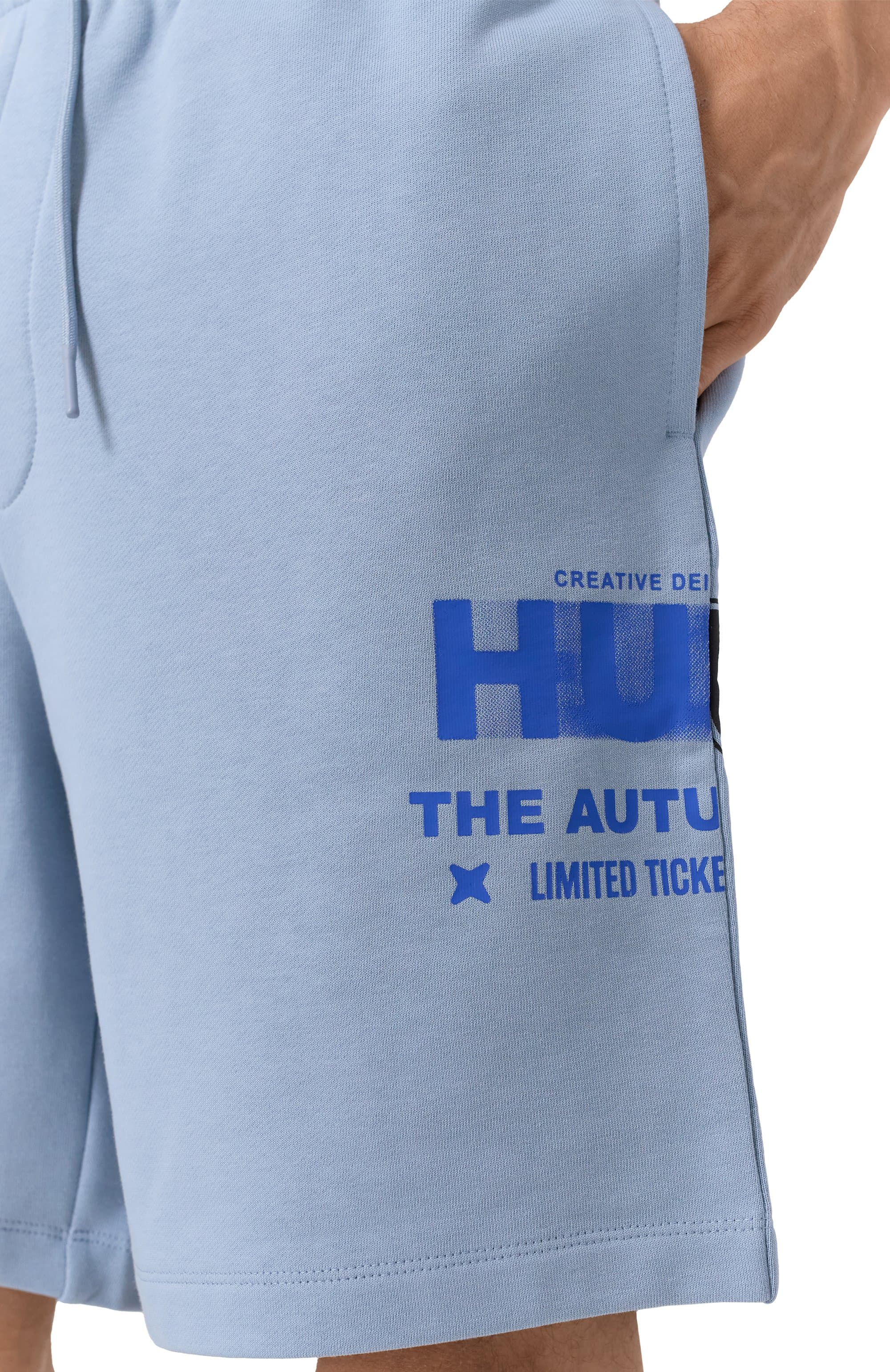 HUGO Blue Хлопковые шорты