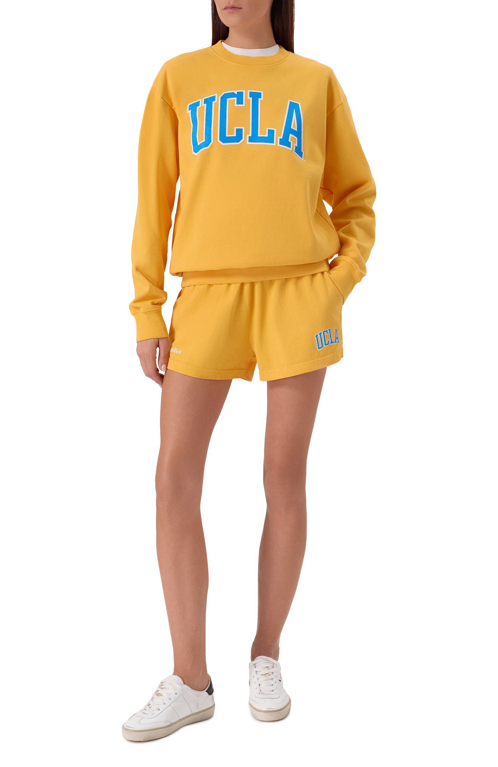 RichХлопковые шорты Sporty & Rich x UCLA